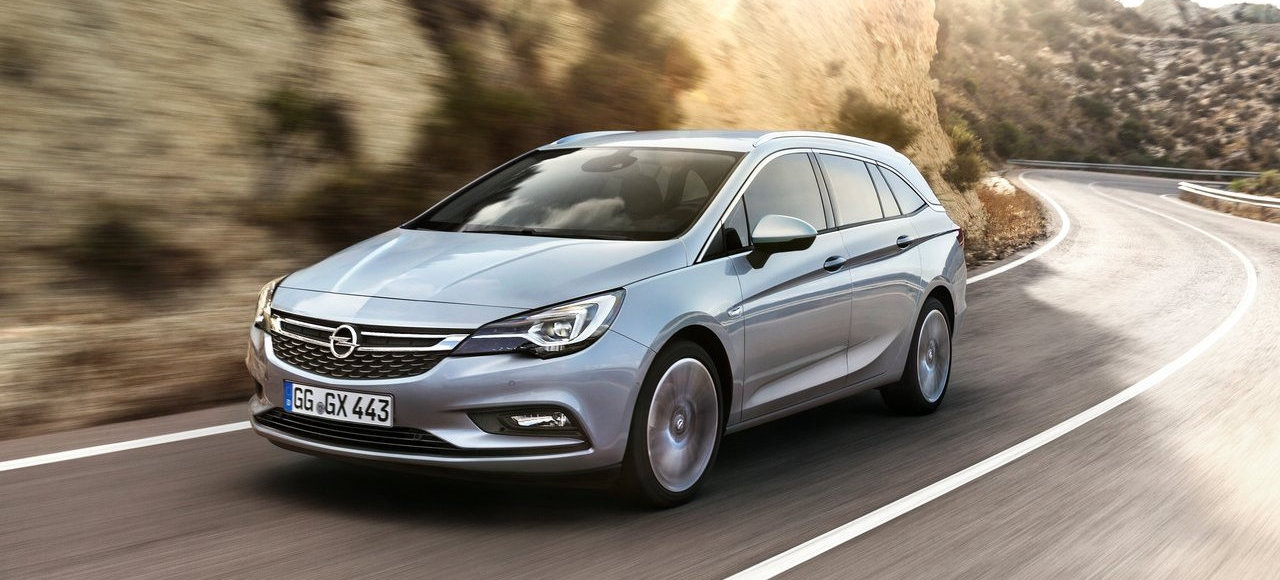 Opel рассекретил новую Astra универсал