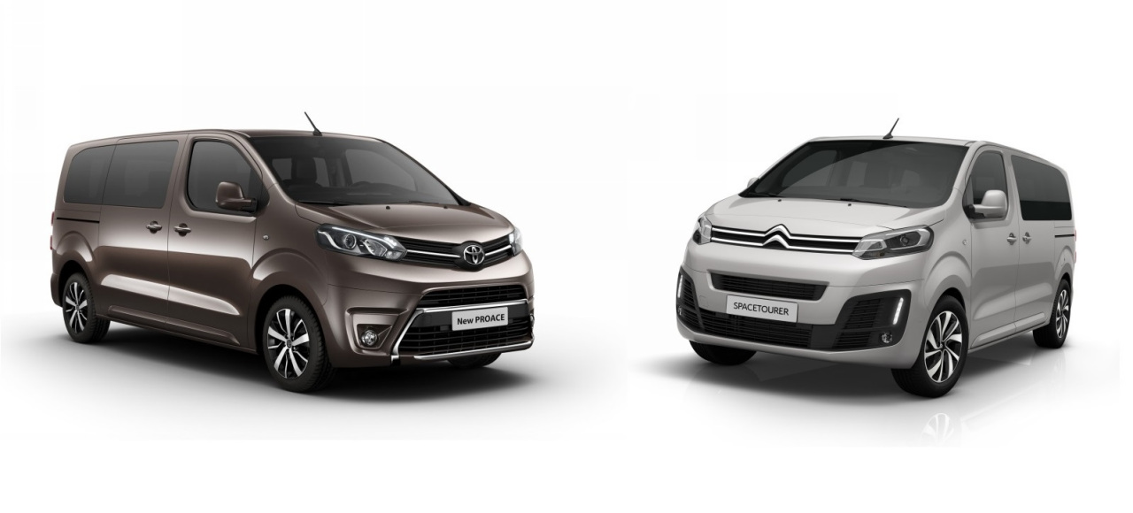 Peugeot-Citroen и Toyota представили новые вэны