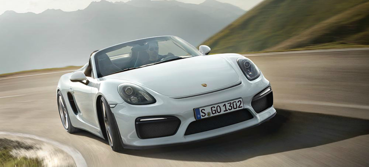 Нью-Йорк 2015: премьера Porsche Boxster Spyder