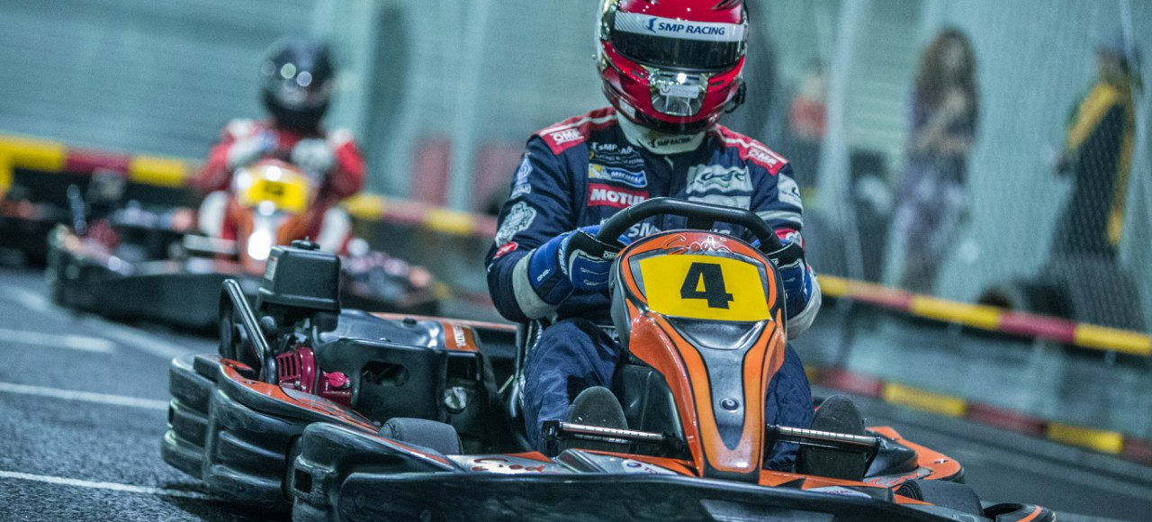 В Петербурге прошла картинговая «Гонка звёзд»