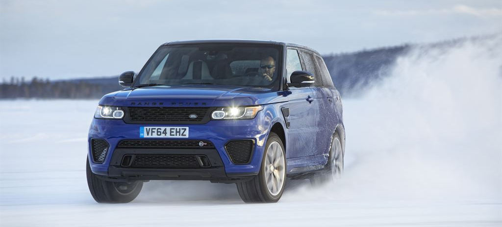 Полярник испытал Range Rover Sport SVR на льду