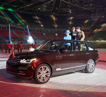 Range Rover выпустил внедорожник для королевы