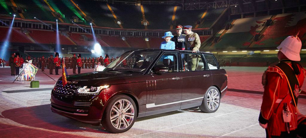 Range Rover выпустил внедорожник для королевы