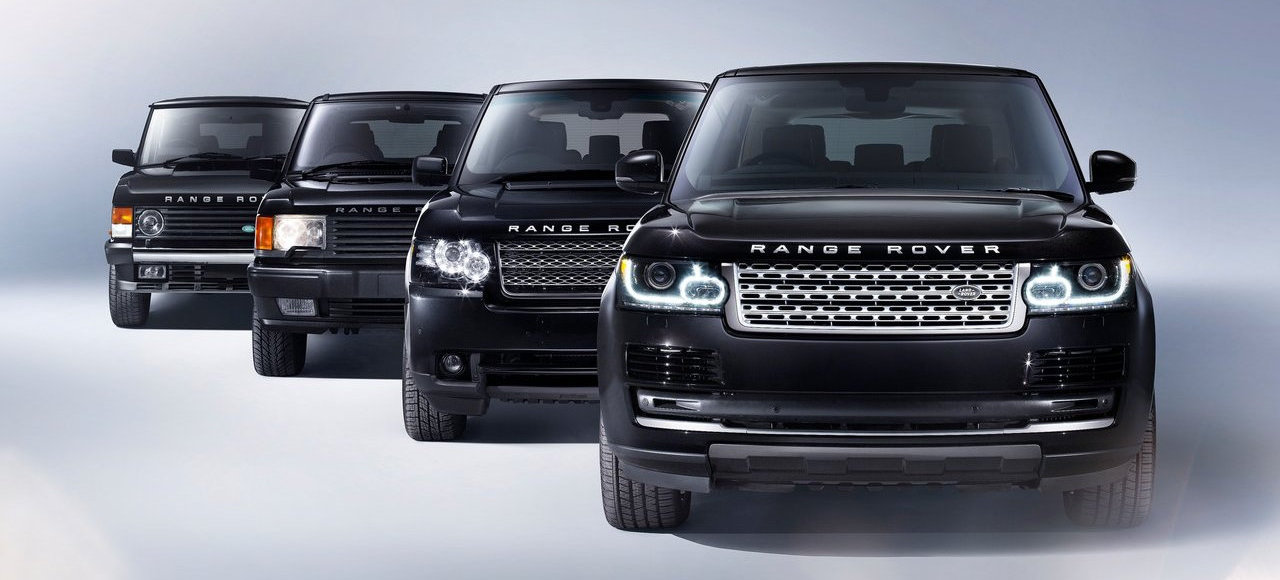 Range Rover празднует 45-летие