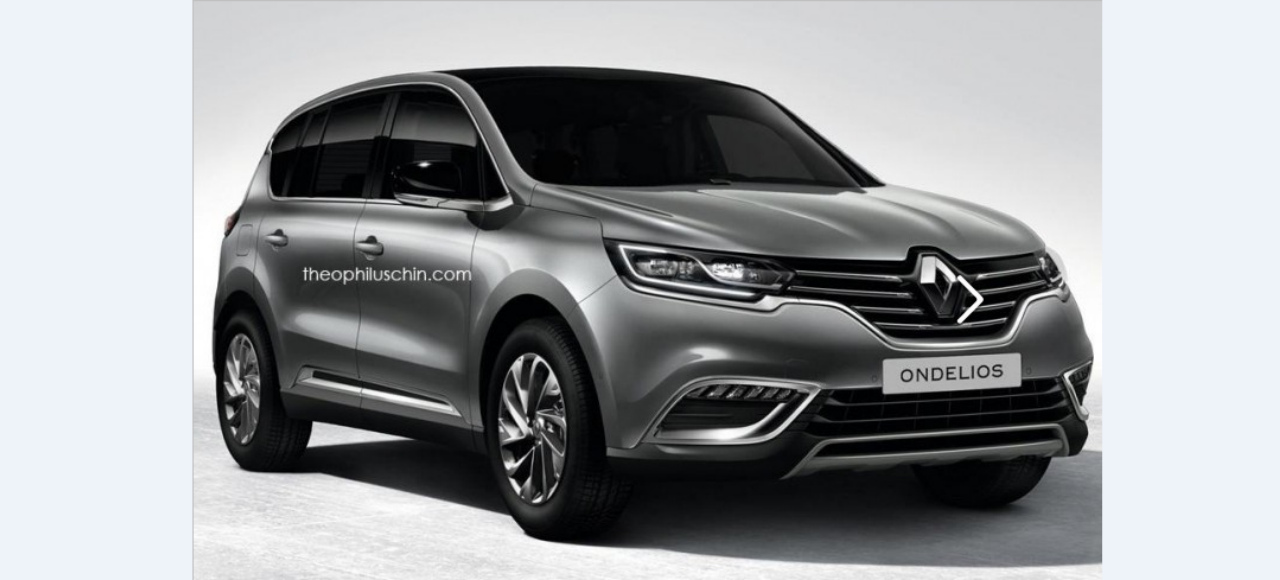 Появились изображения 7-местного кроссовера от Renault