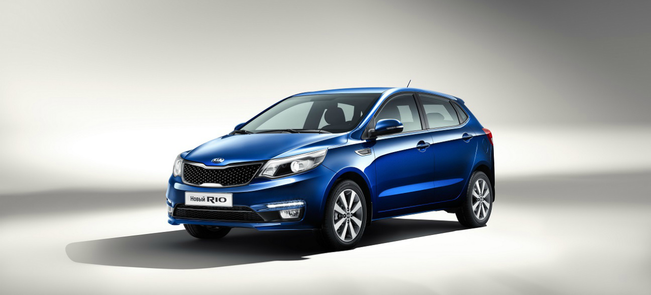 В России начали продавать обновленный хетчбэк Kia Rio