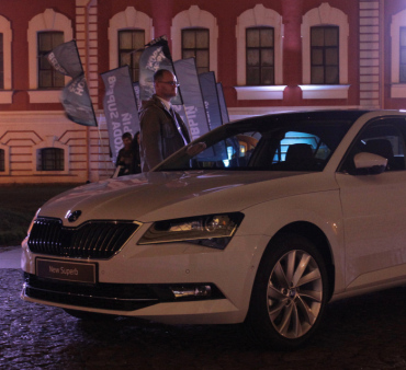 Новая Skoda Superb «доехала» до Петербурга
