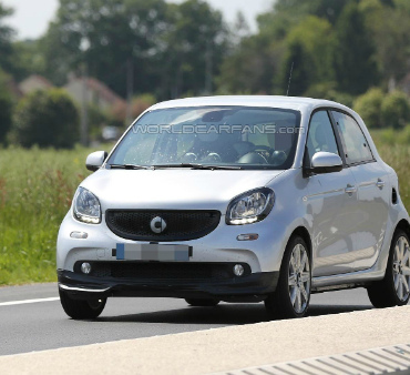 Ателье Brabus работает над своей версией Smart forfour