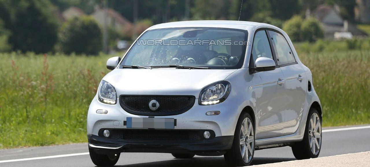 Ателье Brabus работает над своей версией Smart forfour