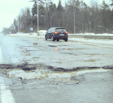 Плохие дороги – основная причина ДТП в России