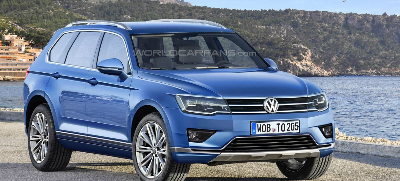Появились первые изображения обновленного Volkswagen Touareg
