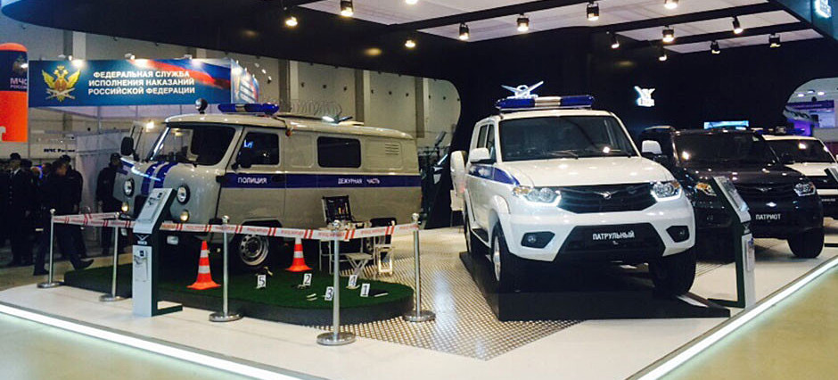 УАЗ представил новые спецавтомобили