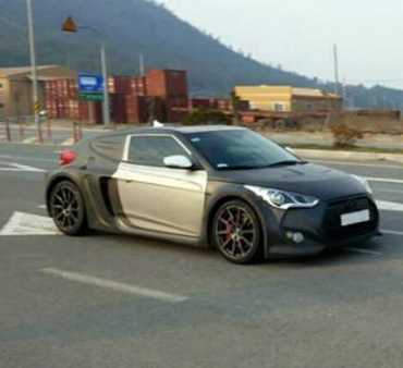 Замечен новый Hyundai Veloster