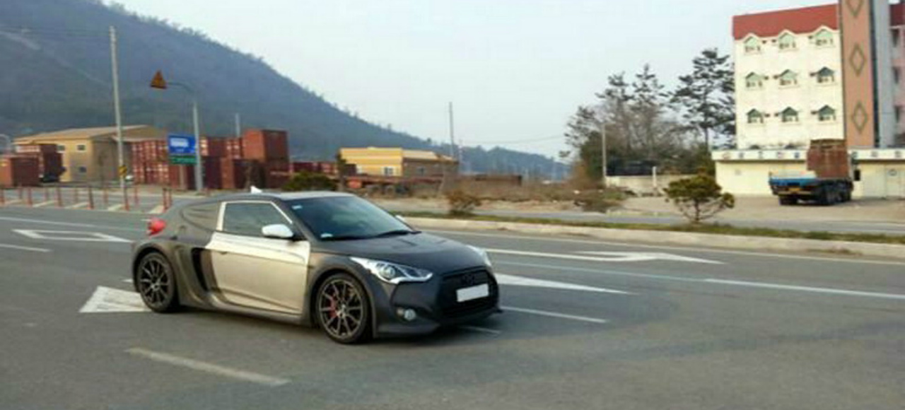 Замечен новый Hyundai Veloster