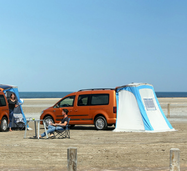 Volkswagen на выставке Abenteuer&Allrad представил полноприводные Caddy