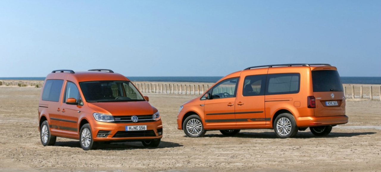 Volkswagen на выставке Abenteuer&Allrad представил полноприводные Caddy