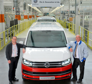 Стартовало производство обновленного Volkswagen Т6