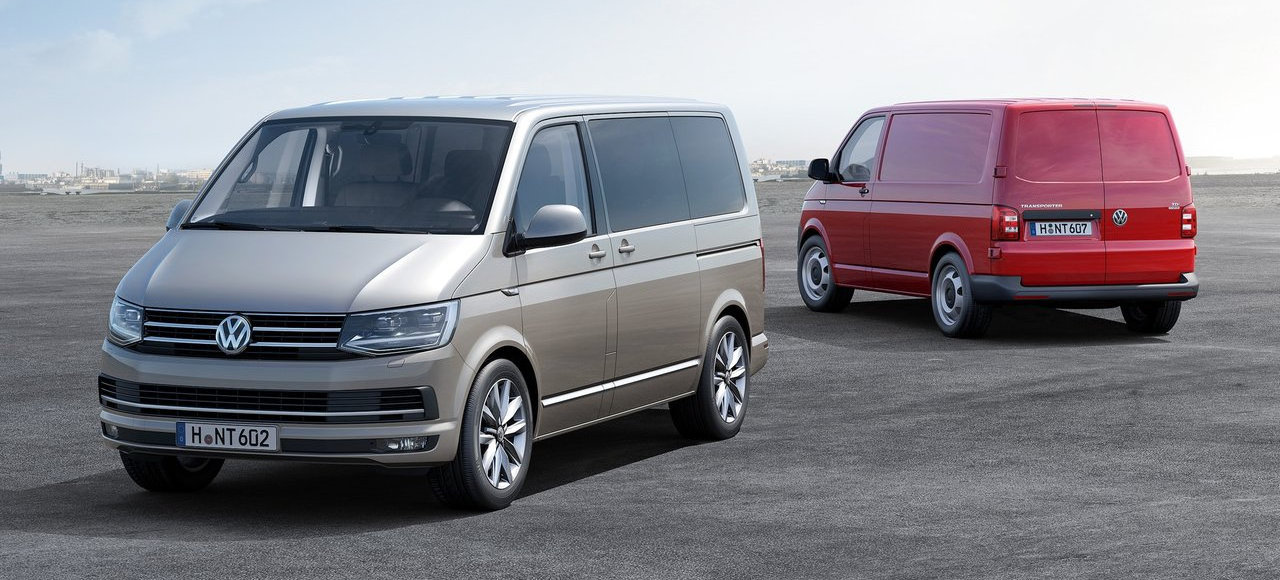 Volkswagen T6 доехал до Петербурга