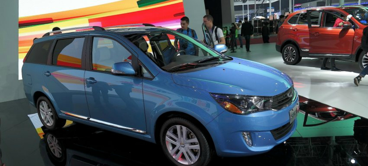 Chery привезла в Шанхай конкурента Lada Largus