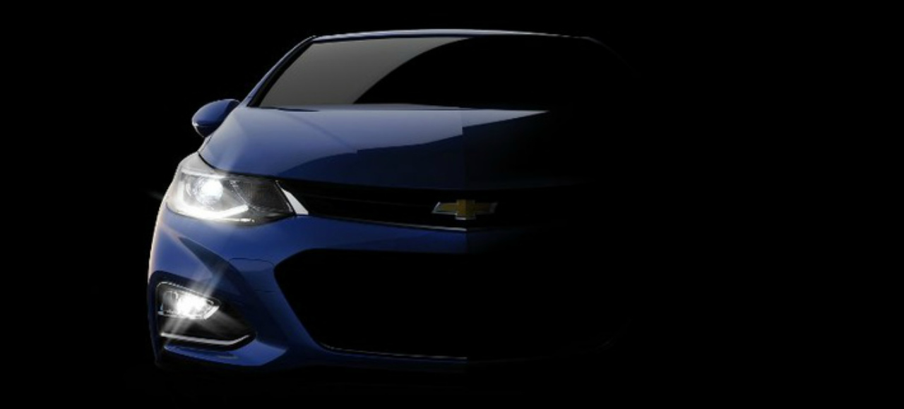 Chevrolet показал тизер нового Cruze
