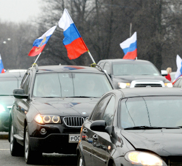 В России могут ввести штраф за автопробеги