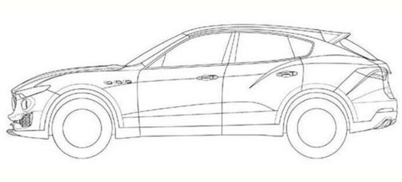 Появились первые изображения кроссовера Maserati Levante
