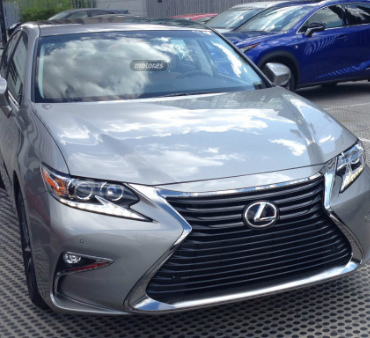 Седан Lexus ES попался шпионам