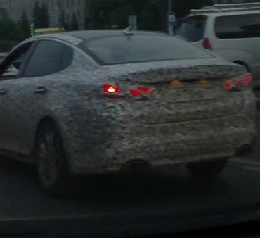 Kia тестирует в России новый седан