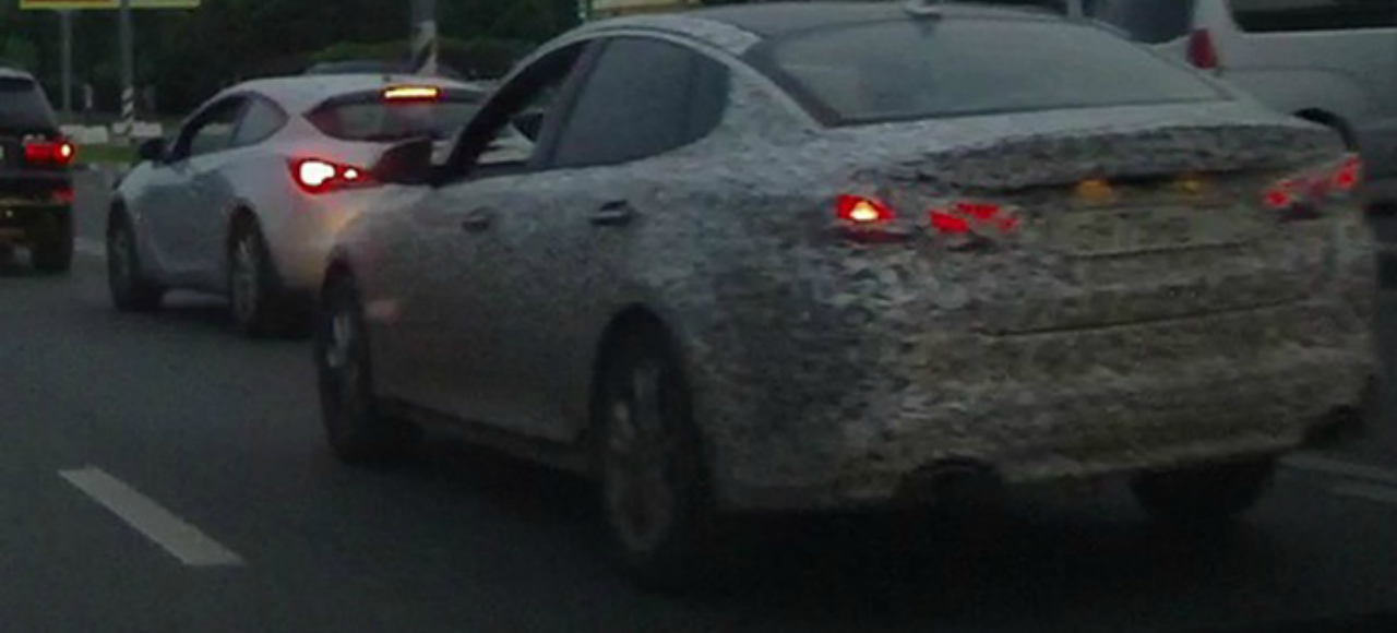 Kia тестирует в России новый седан