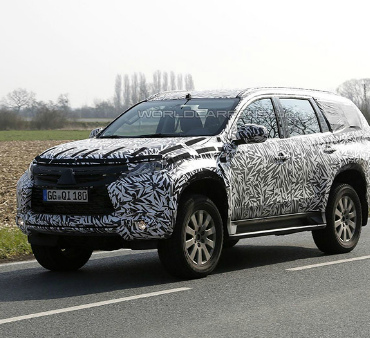 Замечен новый Mitsubishi Pajero Sport