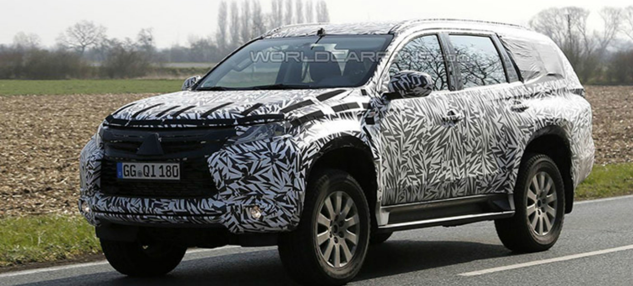 Замечен новый Mitsubishi Pajero Sport