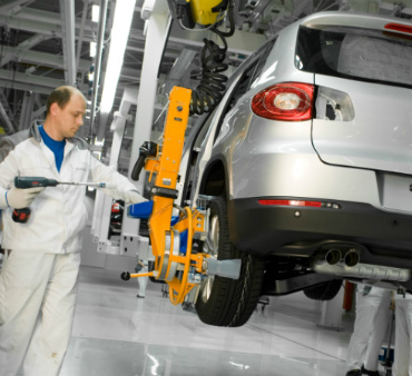 В России сократилось производство легковых автомобилей