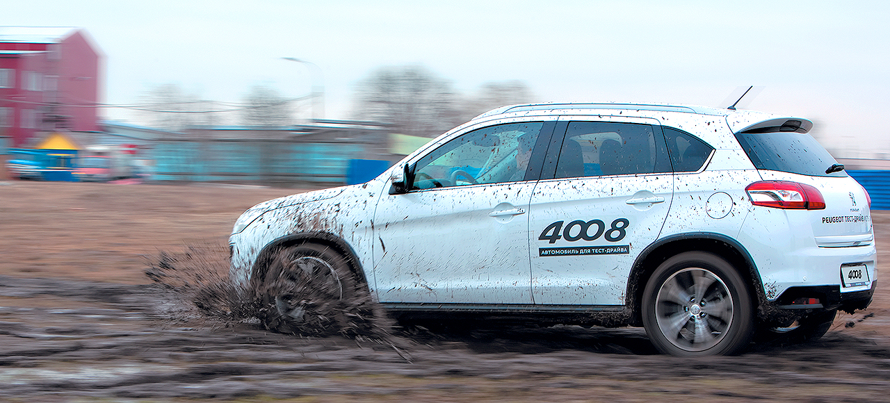 Тест-драйв Peugeot 4008: на ступеньку выше