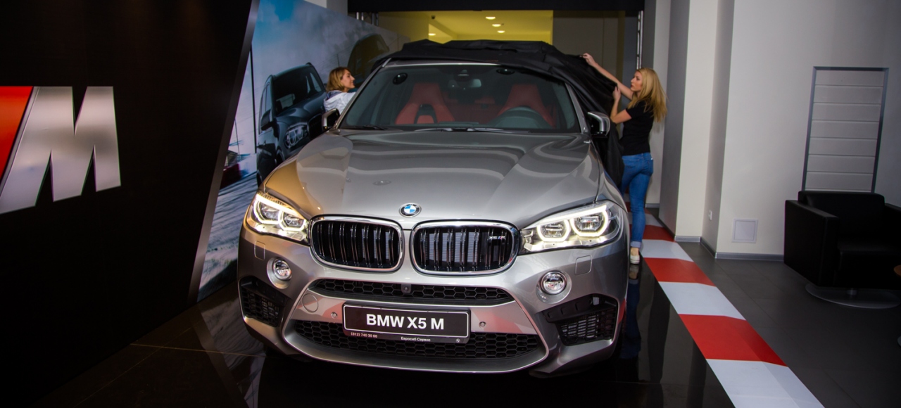 В Петербурге представили BMW X5M и X6M