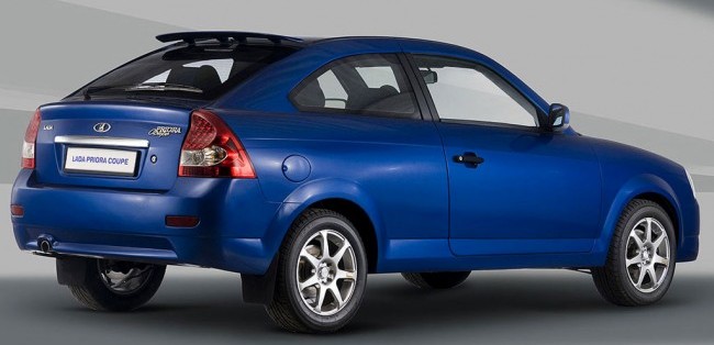 Купе Lada Priora снята с продажи