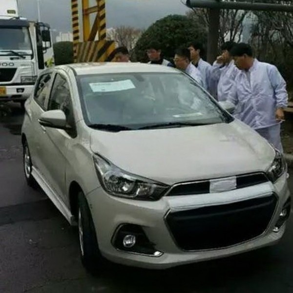 Новый Chevrolet Spark засветился на улицах
