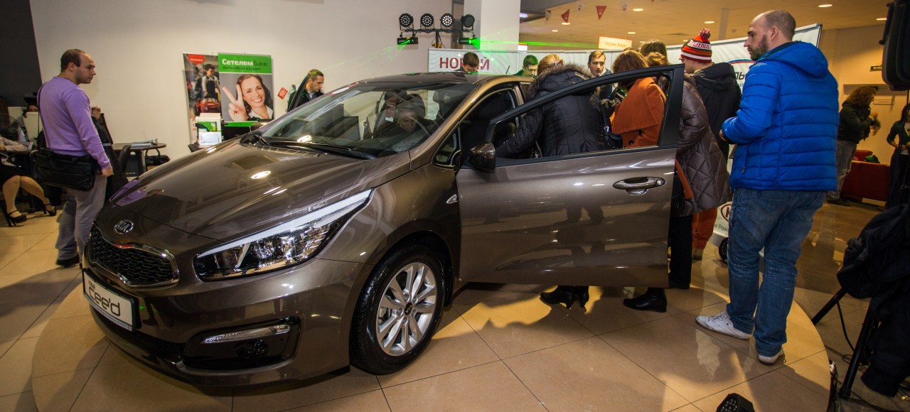 В Петербурге представили обновленный Kia Cee’d