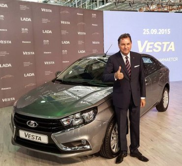 В Ижевске стартовало производство Lada Vesta