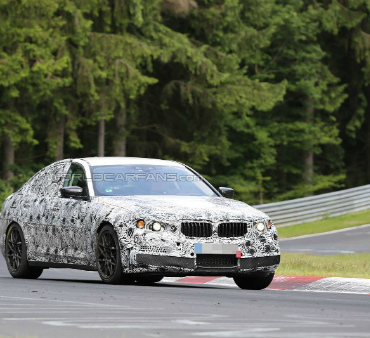 На Нюрнубргринге замечен прототип обновленной BMW M5