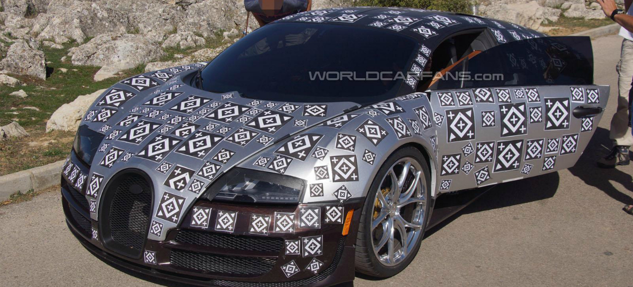 Bugatti Chiron получит четыре турбины