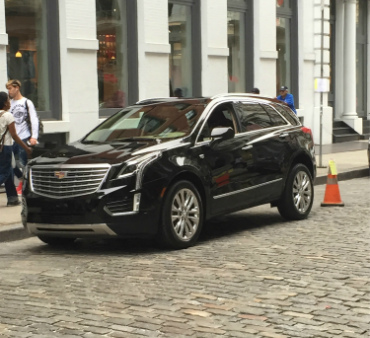 Новый кроссовера Cadillac XT5 замечен без камуфляжа