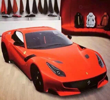 Появились изображения суперкара Ferrari F12 GTO