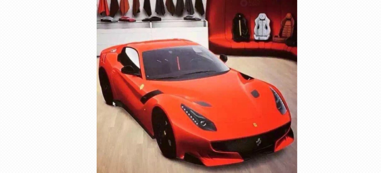 Появились изображения суперкара Ferrari F12 GTO