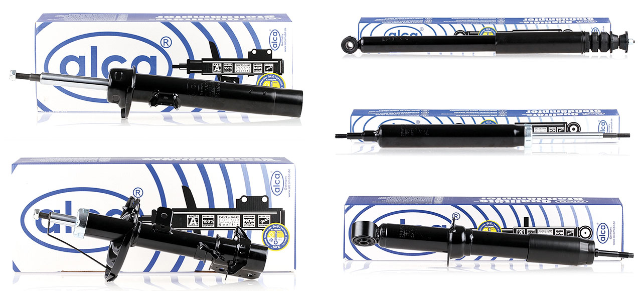 alca® расширяет ассортимент амортизаторов