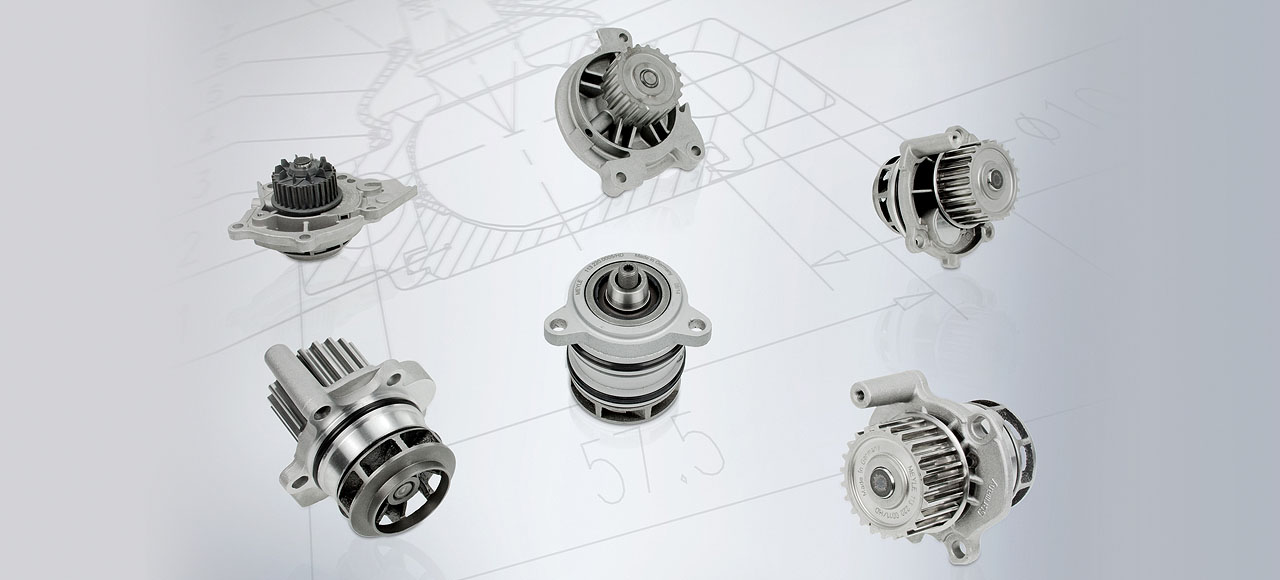 Водяные насосы MEYLE для автомобилей концерна VAG