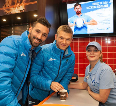 Благотворительный марафон ФК «Зенит» прошел на АЗС