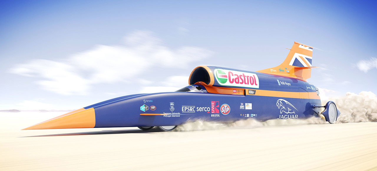 Новый рекорд скорости на суше при участии Castrol