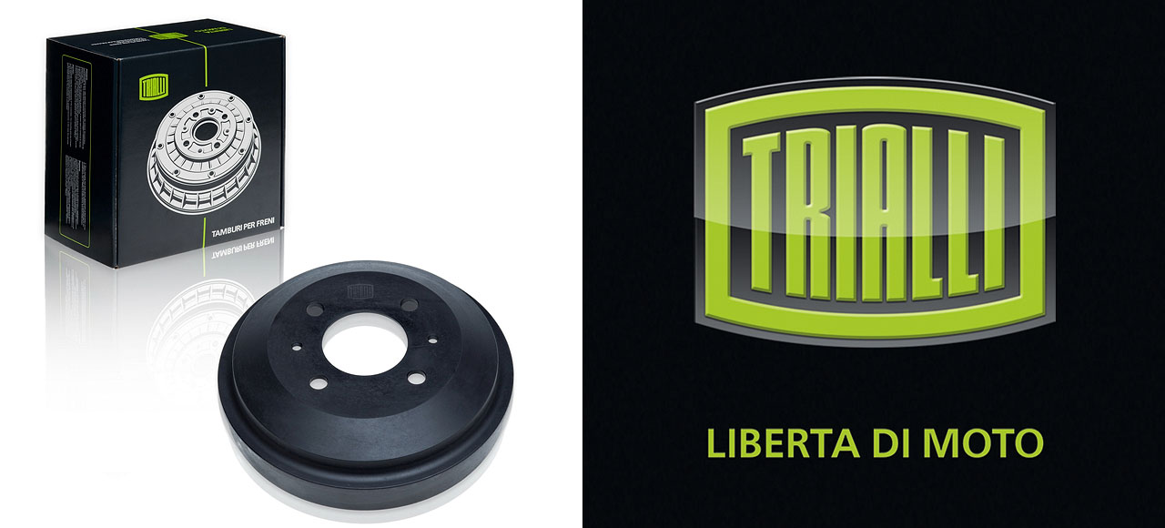 Новые тормозные барабаны и диски от TRIALLI