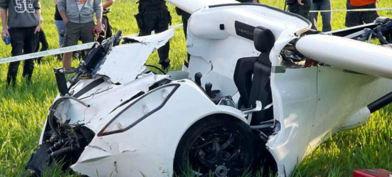 AeroMobil 3.0 потерпел крушение