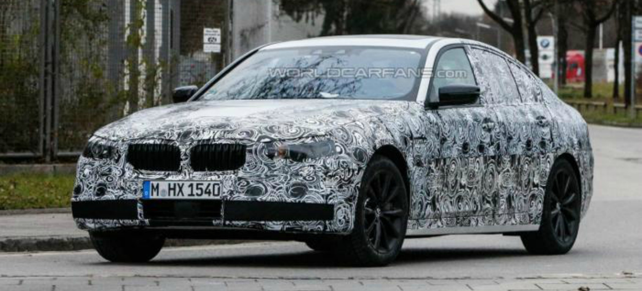 Замечен новый BMW 5-Series